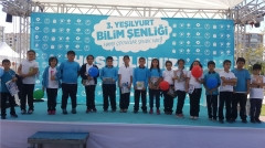 3. Yeşilyurt Bilim Şenliğine katıldık...